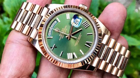 green face presidential rolex